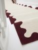 Handwoven Woolen Runner Rug | Rugs by Evergreen Carpets. Item composed of wool compatible with boho and minimalism style