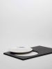 Notte | Decorative Tray in Decorative Objects by gumdesign. Item composed of aluminum & stone compatible with contemporary style