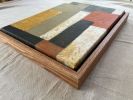 Amber Fold | Oil And Acrylic Painting in Paintings by Rich Godfrey. Item made of canvas works with minimalism & mid century modern style