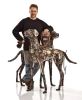 Ripley's Scrap Metal Dog | Sculptures by Brian Mock | Ripley's Believe It or Not! in Atlantic City. Item made of metal
