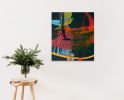 SOLD Caught in your slipstream | Oil And Acrylic Painting in Paintings by Wendy Grace. Item composed of canvas and synthetic