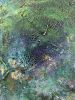 Into the Depths | Oil And Acrylic Painting in Paintings by Aida Murad. Item made of canvas works with coastal & modern style