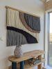 Hoop series #2 | Tapestry in Wall Hangings by Kat | Home Studio. Item made of wood with cotton