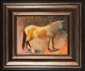 Blind Mare | Oil And Acrylic Painting in Paintings by Catherine Twomey. Item composed of canvas in contemporary or traditional style