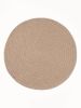 Round area rug | Rugs by Anzy Home. Item made of cotton compatible with modern and scandinavian style