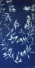 Midnight Olive Trees (36 x 18" hand-printed cyanotype) | Photography by Christine So. Item made of paper works with boho & japandi style