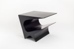 Star Axis Side Table in Powder Coated Aluminum | Tables by Neal Aronowitz. Item composed of aluminum in contemporary or modern style