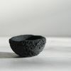 Small Treasure Bowl in Textured Black Concrete | Decorative Bowl in Decorative Objects by Carolyn Powers Designs. Item made of concrete compatible with minimalism and contemporary style