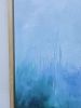 Tutto quello che ti ho nascosto - Abstract seascape painting | Oil And Acrylic Painting in Paintings by Jennifer Baker Fine Art. Item made of canvas compatible with contemporary and coastal style