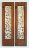 Screen Time Diptych | Wall Sculpture in Wall Hangings by Rachel Leibman. Item composed of wood and brass