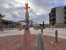 Squash Blossom | Public Sculptures by John Randall Nelson | Scottsdale Entrada Apartments in Scottsdale