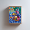 Still Life Wine and Cheese | Oil And Acrylic Painting in Paintings by Berezart
