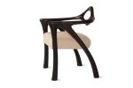 Amorph Darcey Dining Chair, Ebony Stained | Chairs by Amorph. Item made of wood & leather