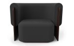 Baika Armchair | Chairs by LAGU. Item composed of wood and fabric