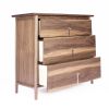 Rian Dresser, Walnut with Custom Brass Pulls | Storage by Semigood Design. Item made of walnut & brass