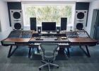 Custom Studio Desk Design | Tables by Monkwood Studios. Item composed of wood