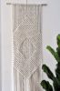 Facets | Macrame Wall Hanging in Wall Hangings by indie boho studio. Item composed of wood and cotton