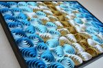 No. 23 Acoustic Diffuser Panel - Gradient Modern Abstract | Wall Sculpture in Wall Hangings by Joseph A