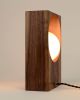 Modern Table Lamp | Lamps by La Loupe. Item composed of walnut