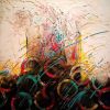 Colorful Mixed Media Painting | Mixed Media by Taban sarabi