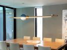 COMET Linear Pendant | Pendants by ILANEL P/L. Item made of wood & brass compatible with minimalism and mid century modern style