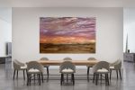 Sunday's Sunset Extra Large Painting | Paintings by Kimberly Conrad Contemporary Art Gallery. Item compatible with boho and contemporary style