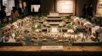 Museum-Grade Bespoke Architectural Diorama Sculpture | Sculptures by Dynasty Artisan. Item composed of birch wood and canvas in contemporary or country & farmhouse style