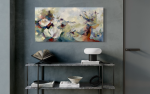 Winged Fable | Oil And Acrylic Painting in Paintings by AnnMarie LeBlanc. Item composed of canvas in contemporary or modern style