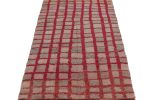 Vintage Moroccan Rug in Pink and Red Geometric Patterns | Area Rug in Rugs by Rug and Kilim