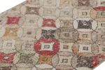 Vintage Zeki Müren Runner Rug with Geometric Pattern | Area Rug in Rugs by Rug and Kilim