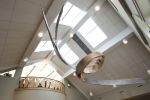Circuit | Sculptures by Barbara Cooper | Hinsdale Public Library in Hinsdale. Item composed of wood and steel