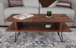 Zuma solid walnut modern coffee table | Tables by Modwerks Furniture Design. Item made of walnut compatible with minimalism and mid century modern style