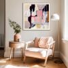 'Glissade' abstract painting by Sarina Diakos | Oil And Acrylic Painting in Paintings by Sarina Diakos Art. Item made of canvas with paper works with minimalism & mid century modern style