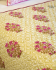 Alternate Rani Floral Striped Quilt | Linens & Bedding by Jaipur Bloc House. Item composed of cotton