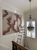 Cascade | Tapestry in Wall Hangings by Saskia Saunders. Item composed of linen & fiber compatible with minimalism and contemporary style