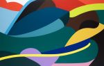 Breath | Oil And Acrylic Painting in Paintings by Kotaro Machiyama | arflex Tokyo in Shibuya. Item composed of canvas and synthetic in art deco style