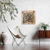"Total Mess" | Oil And Acrylic Painting in Paintings by Shirly Maimom Art. Item composed of canvas & synthetic