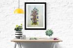 wild flowers 3 | Oil And Acrylic Painting in Paintings by Olena K. Item composed of paper in contemporary or modern style