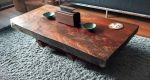 Oregon Black Walnut Coffee Table, Ceremonial Tea Table | Tables by SjK Design Studios. Item made of walnut works with minimalism & contemporary style