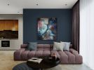 Nebula, Cosmic dust and matter, star field | Oil And Acrylic Painting in Paintings by Valerie Ostenak. Item composed of canvas in contemporary style