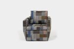 Shelby Swivel Chair in Paul Smith Fabric | Armchair in Chairs by Otra Cosa. Item made of fabric