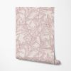 Rubbery Leaf Wallpaper | Wall Treatments by Patricia Braune. Item composed of paper