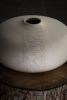 Handmade Ceramic Vase, decorative white vase with poem | Decorative Objects by MARIE MARTIN CERAMICS. Item composed of stoneware in minimalism or contemporary style
