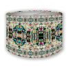 Day of Dead Sugar Candies Lampshade | Table Lamp in Lamps by Ri Anderson. Item composed of cotton and aluminum