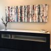 Abstract Painting | Oil And Acrylic Painting in Paintings by Andrzej Michael Karwacki. Item made of birch wood with synthetic