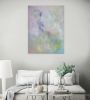 Breathing Easily | Oil And Acrylic Painting in Paintings by Aida Murad. Item composed of canvas in minimalism or contemporary style