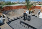 Rustic patio furniture | Couch in Couches & Sofas by Abodeacious. Item composed of oak wood