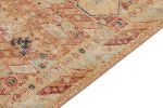 Distressed Tribal runner in Orange, Red & Blue pattern | Area Rug in Rugs by Rug and Kilim
