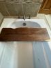 Walnut Bathtub Tray Live Edge 9 1/2" | Serving Tray in Serveware by Shipman Carpentry. Item composed of walnut