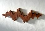 Adventurous Path II - wall sculpture | Wall Hangings by Lutz Hornischer - Sculptures in Wood & Plaster. Item composed of wood in contemporary or modern style